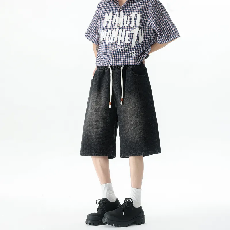 URBAN AUTHENTIC Denim Shorts Unisex-9
