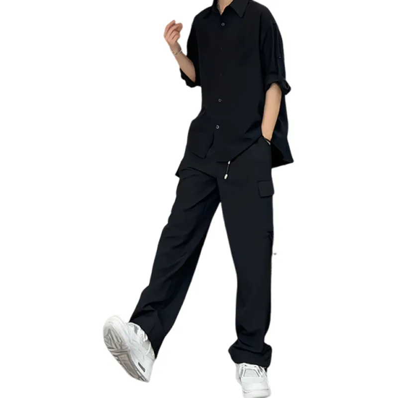 URBAN AUTHENTIC Shirt Matching Set Unisex-7