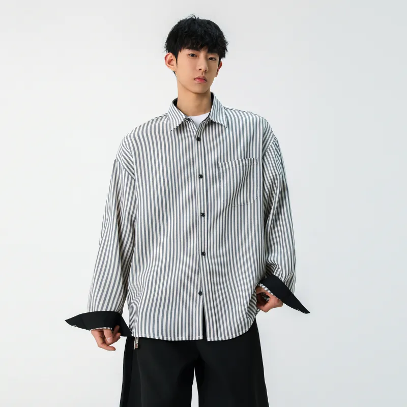 URBAN AUTHENTIC Shirt Unisex Black-11