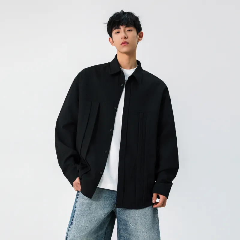 URBAN AUTHENTIC Shirt Unisex Black-2