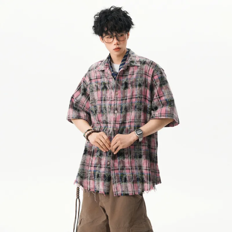 URBAN AUTHENTIC Shirts Unisex Pink-6