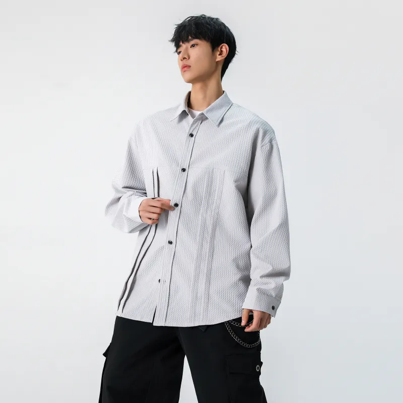 URBAN AUTHENTIC Shirt Unisex Black-11