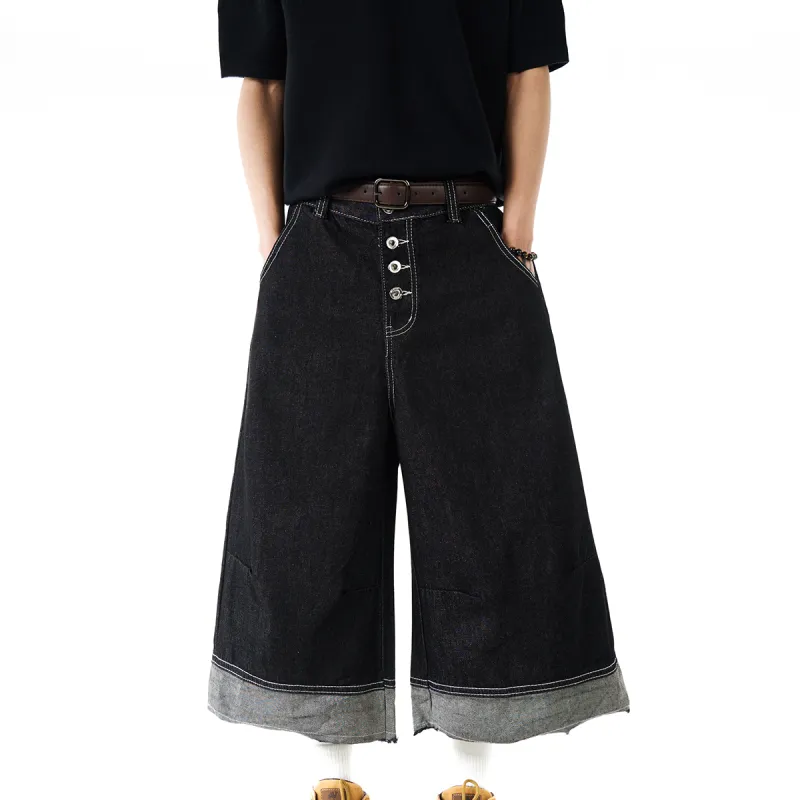 URBAN AUTHENTIC Denim Shorts Unisex-4