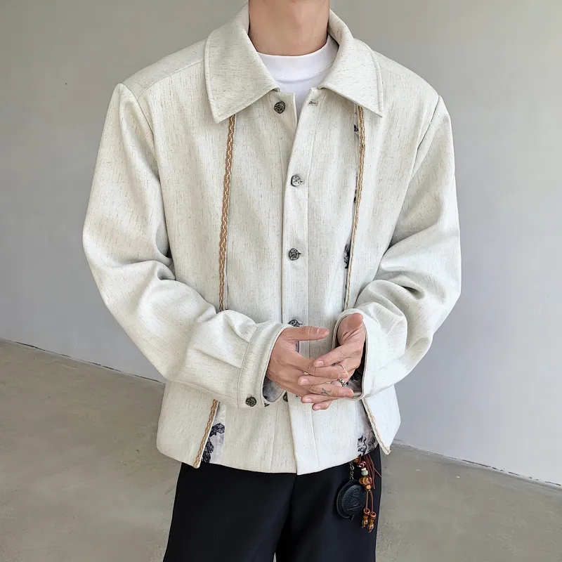 URBAN AUTHENTIC Jackets Coats Unisex Ecru-4