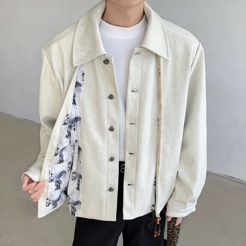 URBAN AUTHENTIC Jackets Coats Unisex Ecru-2