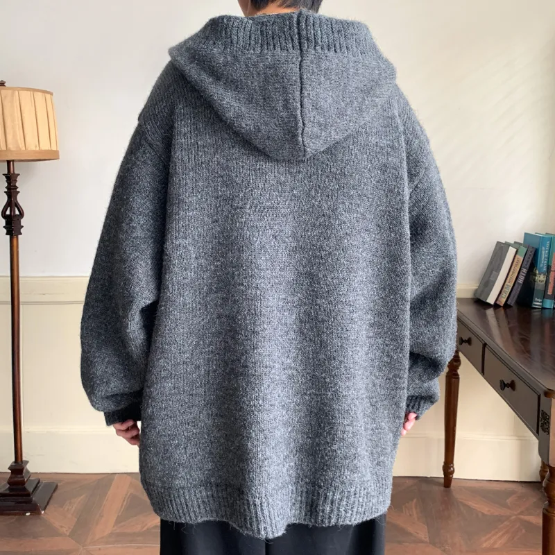 URBAN AUTHENTIC Knitwear Unisex Dark Gray-1