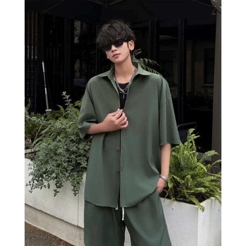 URBAN AUTHENTIC Shirt Matching Set Unisex-24