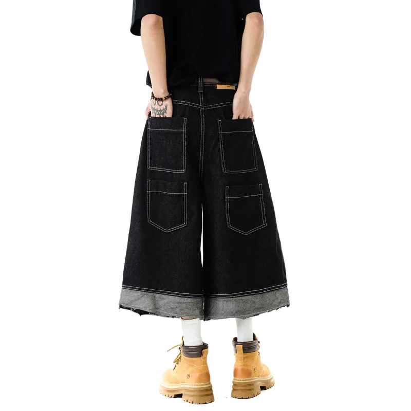 URBAN AUTHENTIC Denim Shorts Unisex-3
