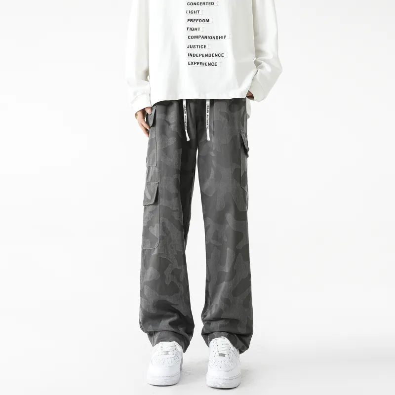 PAINT STAIN Casual Pants Unisex-1