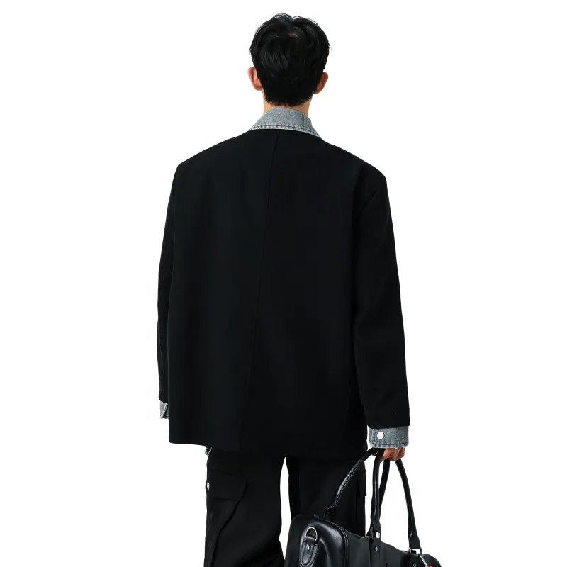 URBAN AUTHENTIC Business Suit Unisex Black-0