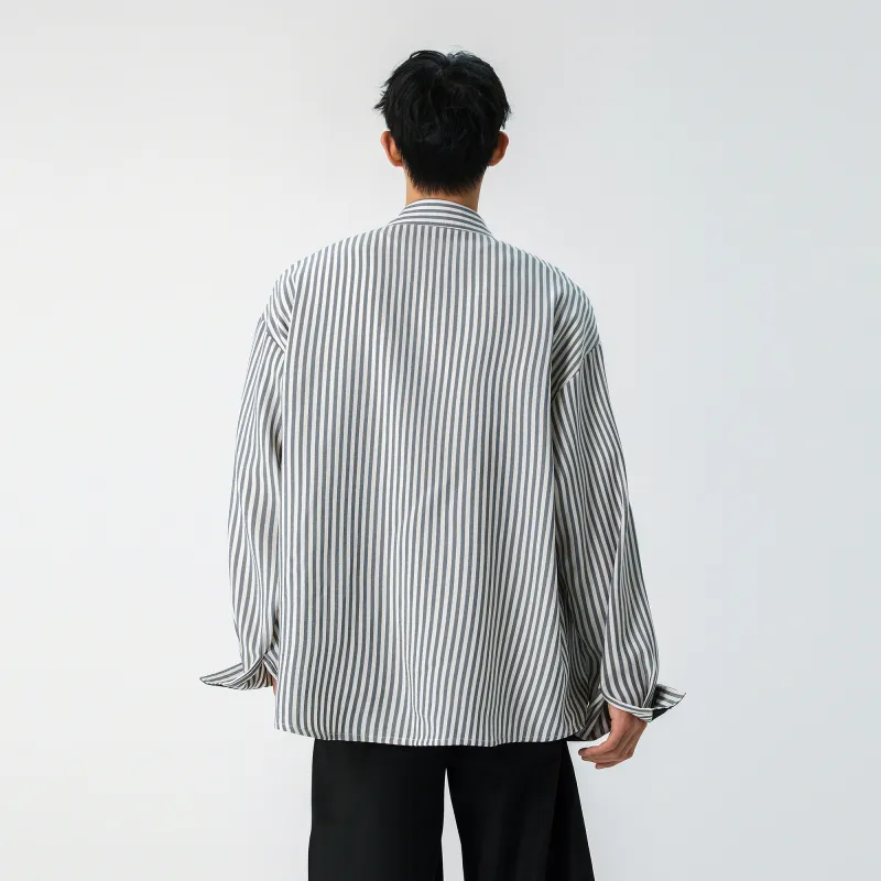 URBAN AUTHENTIC Shirt Unisex Black-8