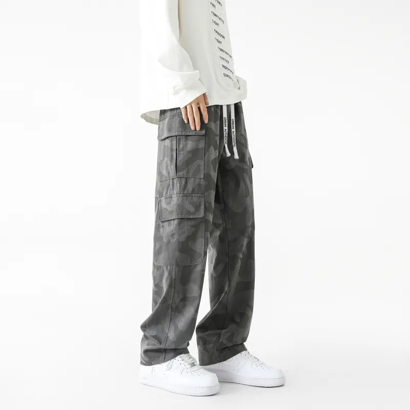 PAINT STAIN Casual Pants Unisex-3
