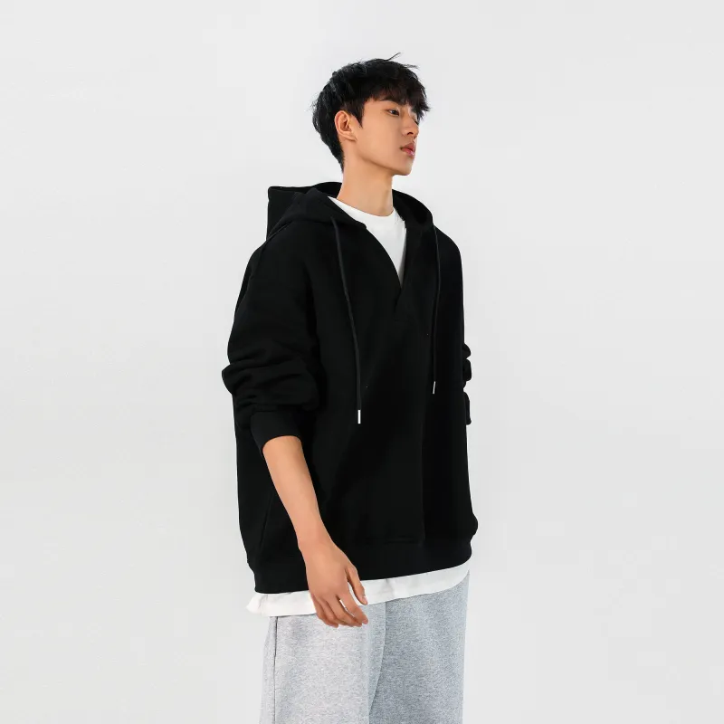 URBAN AUTHENTIC Sweatshirt Unisex Black-4
