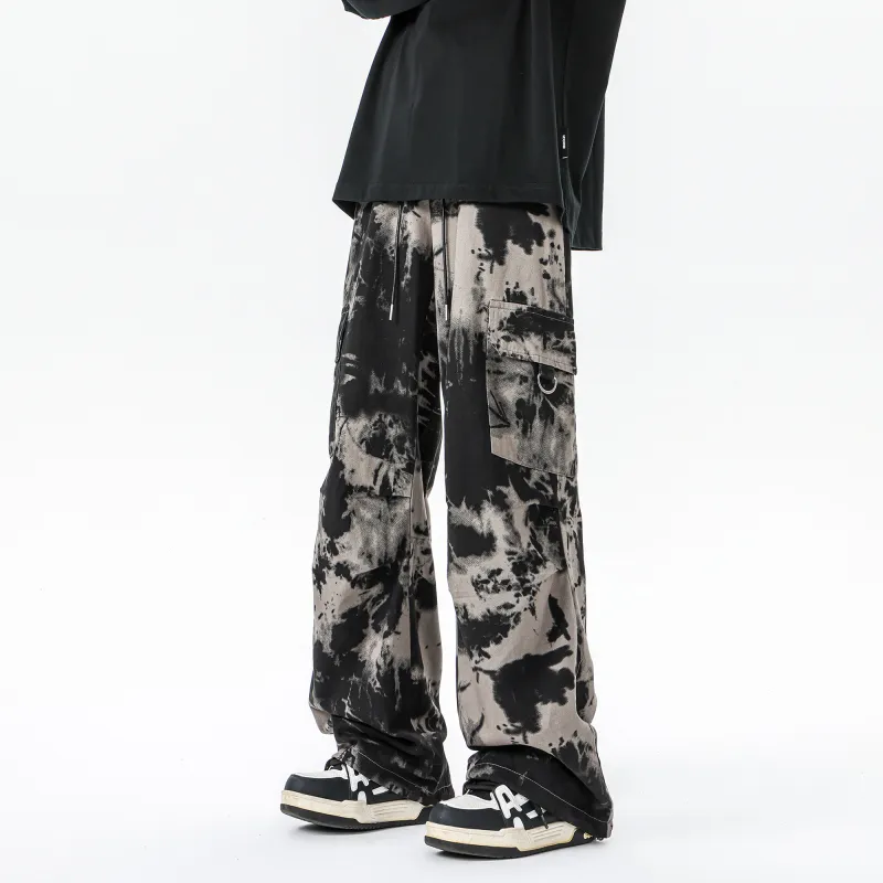 URBAN AUTHENTIC Casual Pants Unisex Camouflage-2