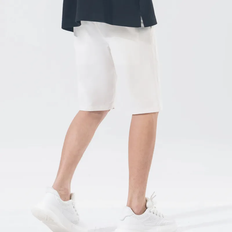 URBAN AUTHENTIC Casual Shorts Unisex White-3