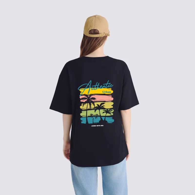 URBAN AUTHENTIC T Shirts Unisex-4