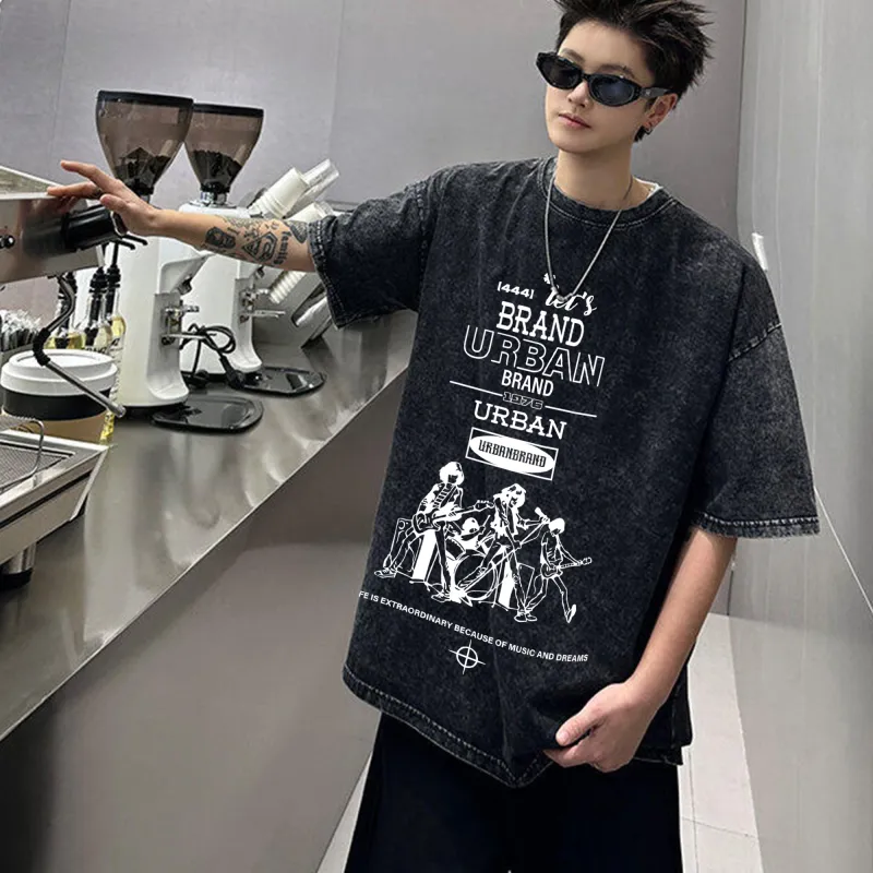 URBAN AUTHENTIC T Shirts Unisex-2