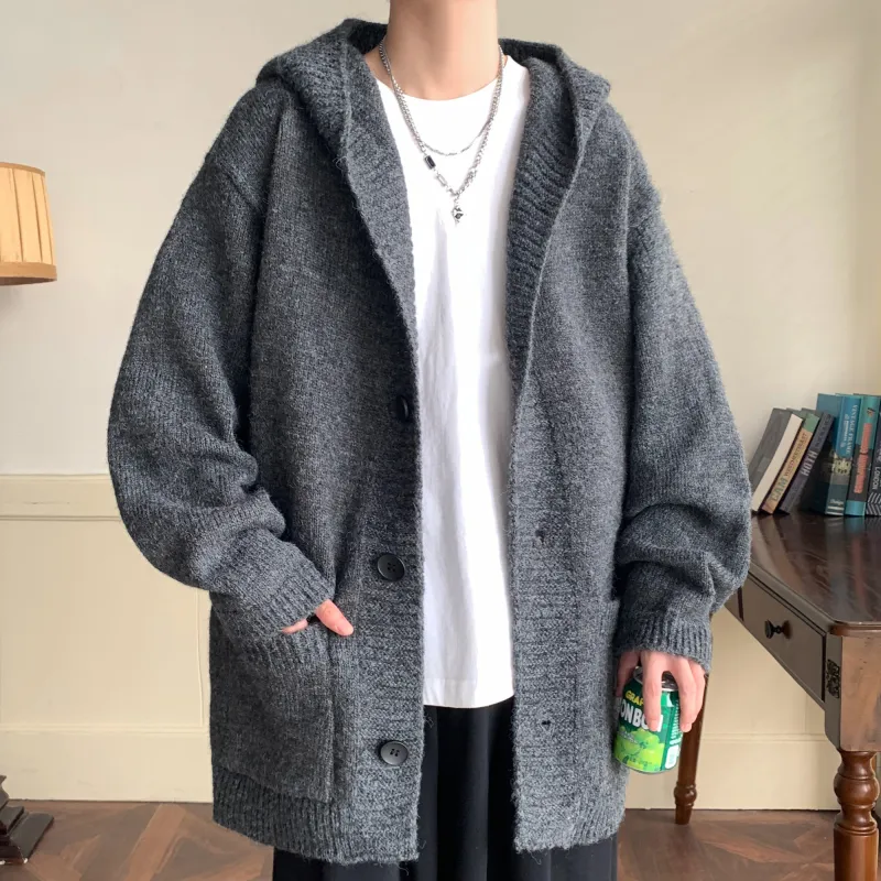 URBAN AUTHENTIC Knitwear Unisex Dark Gray-3