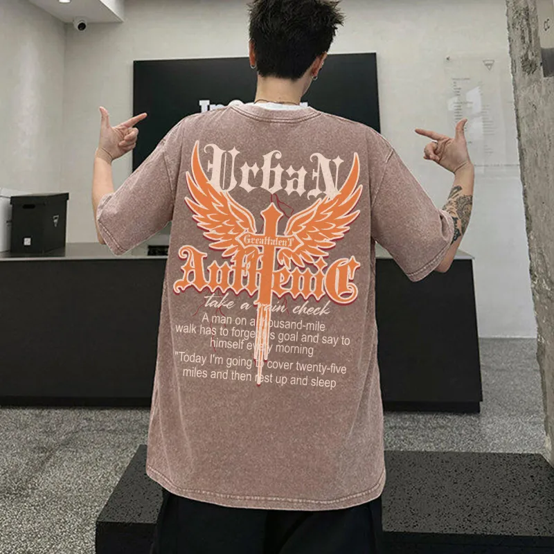 URBAN AUTHENTIC T Shirts Unisex-15