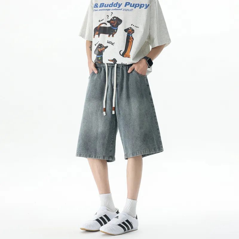 URBAN AUTHENTIC Denim Shorts Unisex-3