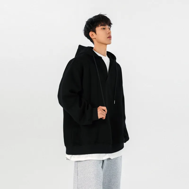 URBAN AUTHENTIC Sweatshirt Unisex Black-3