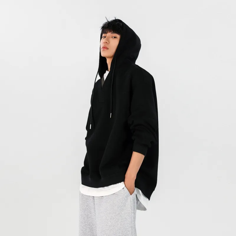 URBAN AUTHENTIC Sweatshirt Unisex Black-6