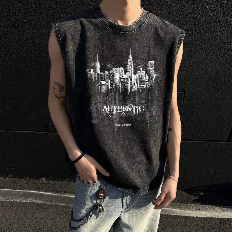 URBAN AUTHENTIC Tank Tops Unisex-3