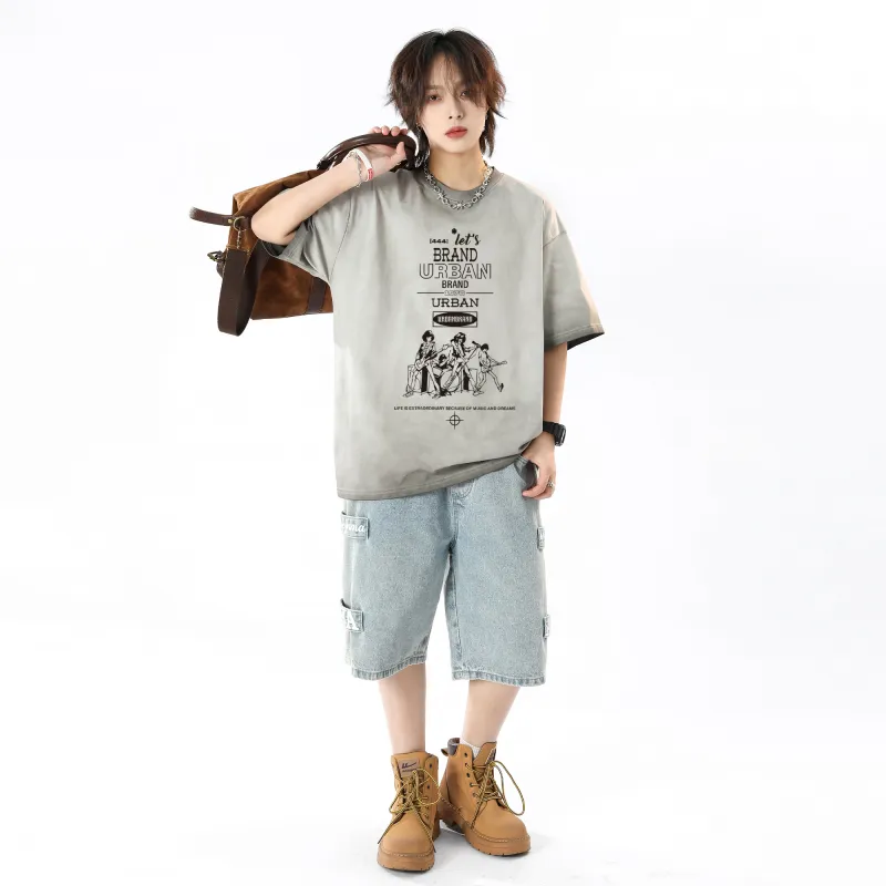 URBAN AUTHENTIC T Shirts Unisex-10