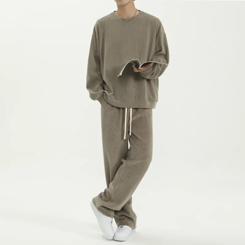 URBAN AUTHENTIC Sweatshirt Set Unisex-9