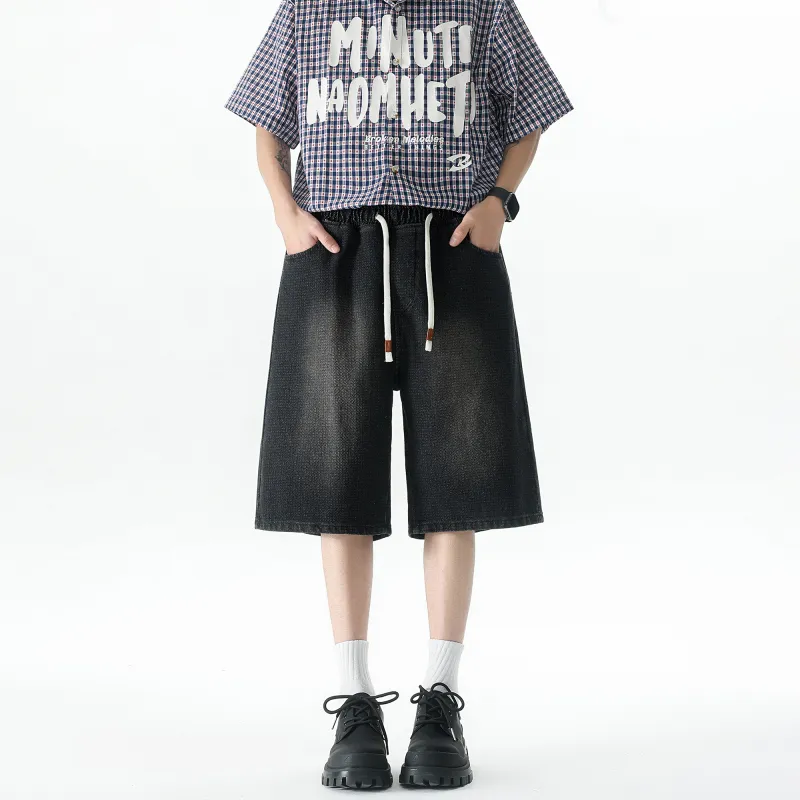 URBAN AUTHENTIC Denim Shorts Unisex-8
