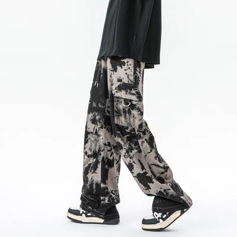 URBAN AUTHENTIC Casual Pants Unisex Camouflage-3