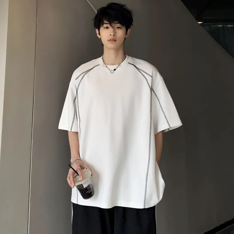 PAINT STAIN Classic Minimalist Style T Shirt Unisex-14