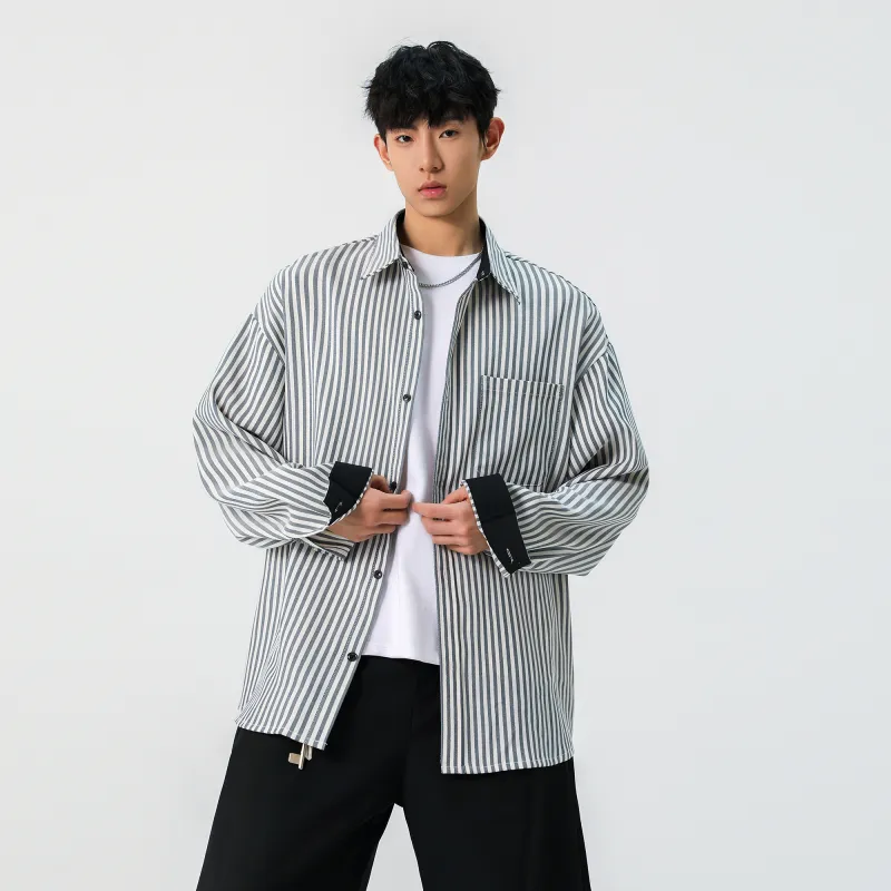 URBAN AUTHENTIC Shirt Unisex Black-10