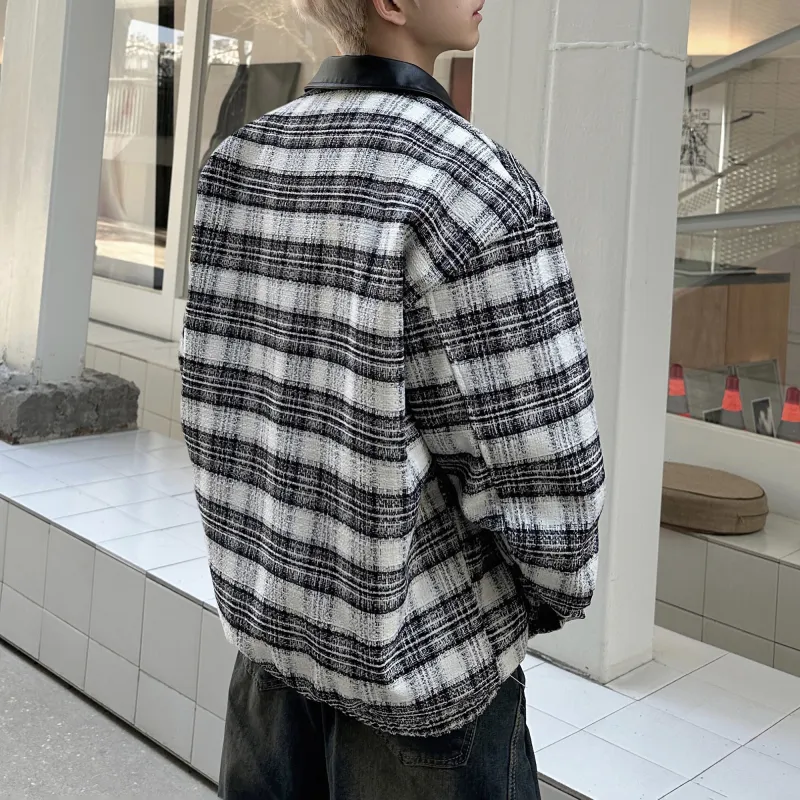 URBAN AUTHENTIC Jackets Coats Unisex Black White-0
