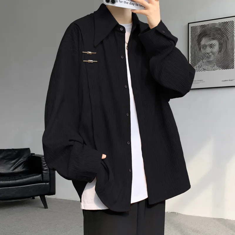 URBAN AUTHENTIC Shirt Unisex White-8