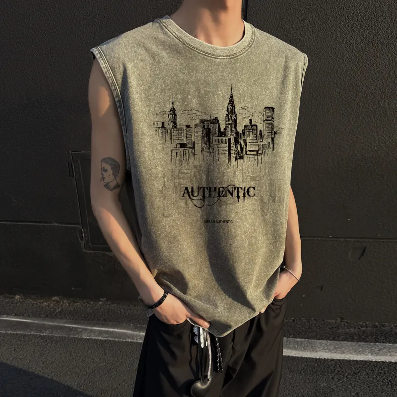 URBAN AUTHENTIC Tank Tops Unisex-17