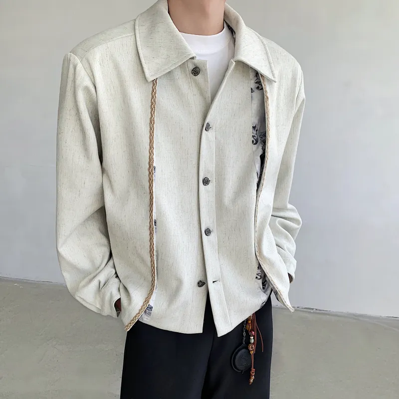 URBAN AUTHENTIC Jackets Coats Unisex Ecru-5