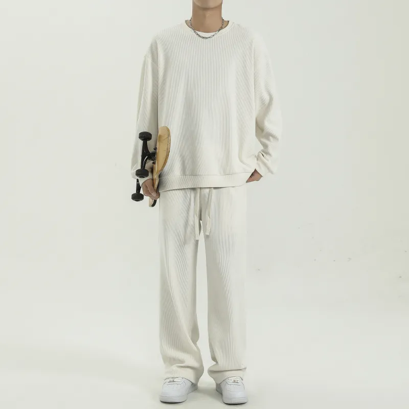 URBAN AUTHENTIC Sweatshirt Set Unisex-3