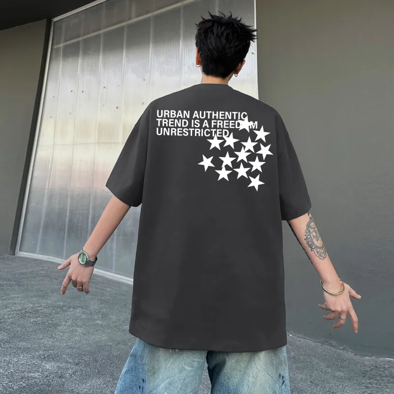 URBAN AUTHENTIC T Shirts Unisex-18