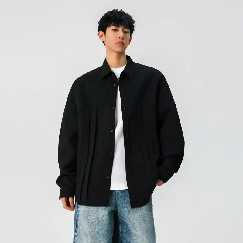 URBAN AUTHENTIC Shirt Unisex Black-3