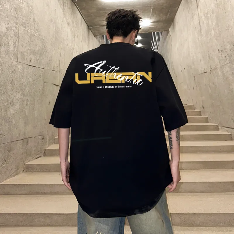 URBAN AUTHENTIC T Shirts Unisex-6