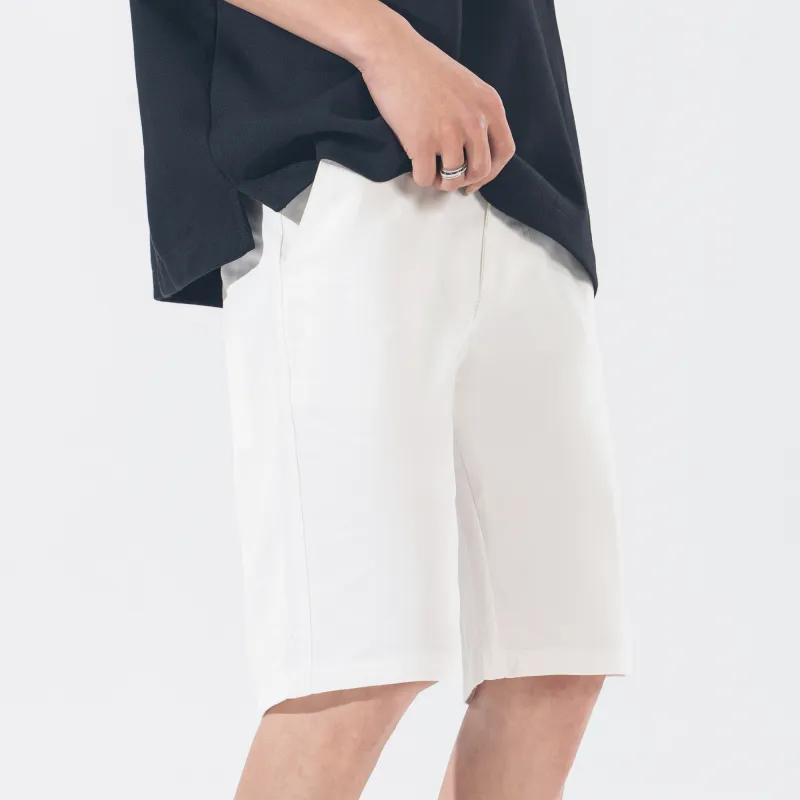 URBAN AUTHENTIC Casual Shorts Unisex White-4