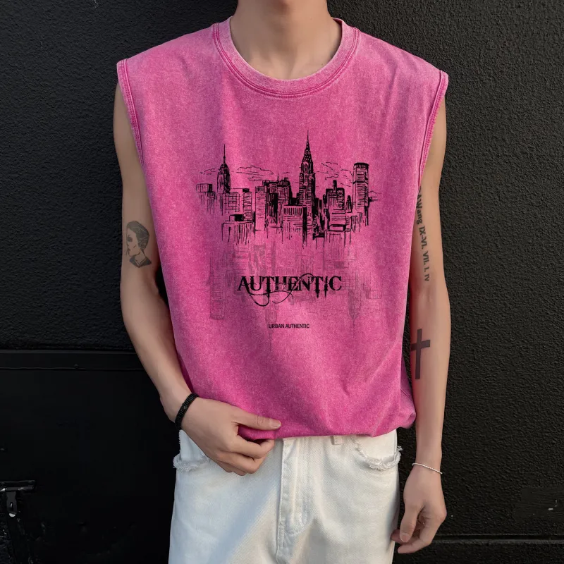 URBAN AUTHENTIC Tank Tops Unisex-10