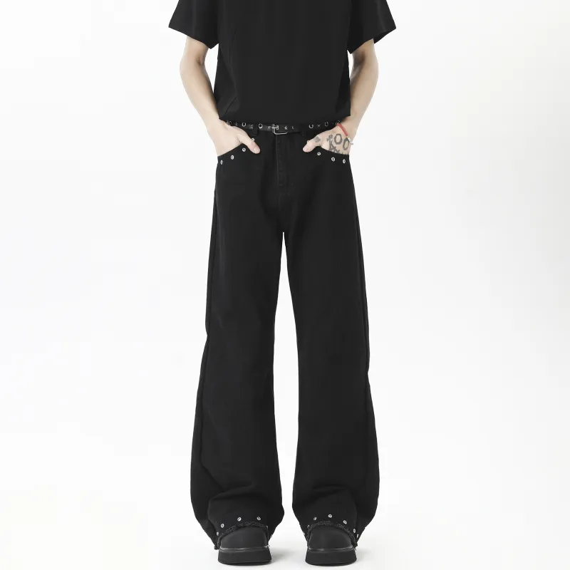 URBAN AUTHENTIC Jeans Unisex Black-1