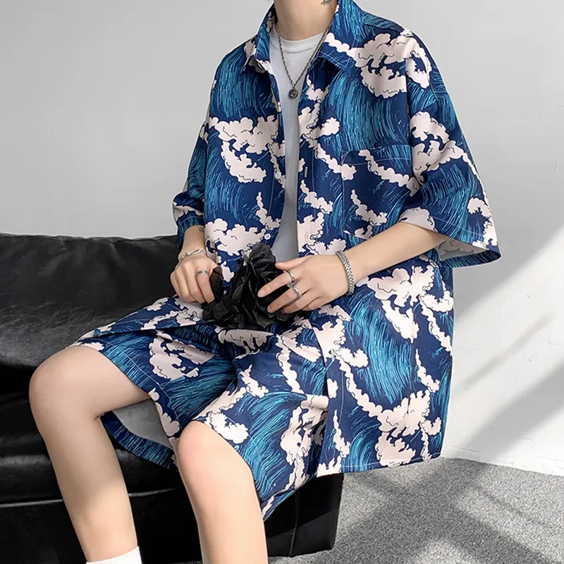 URBAN AUTHENTIC Shirt Matching Set Unisex-5
