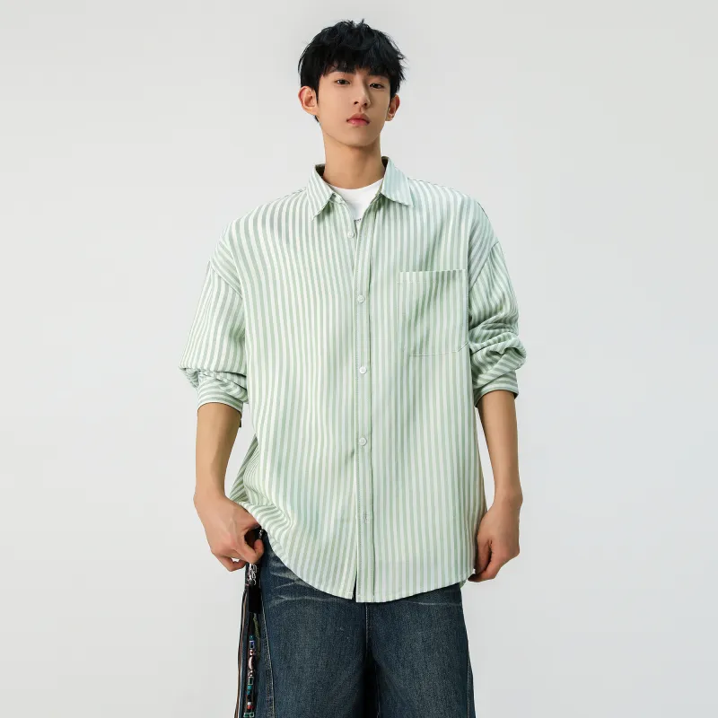 URBAN AUTHENTIC Shirt Unisex Black-17