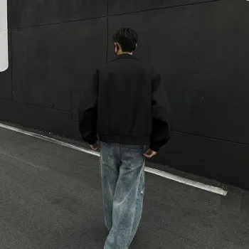URBAN AUTHENTIC Jacket Unisex Black