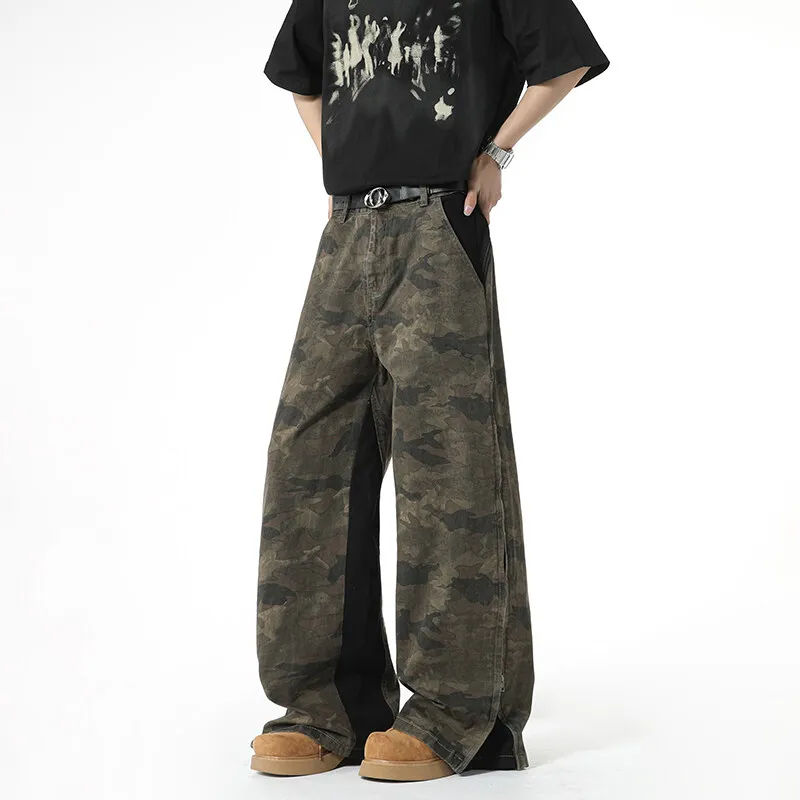 URBAN AUTHENTIC Jeans Unisex Camouflage-1