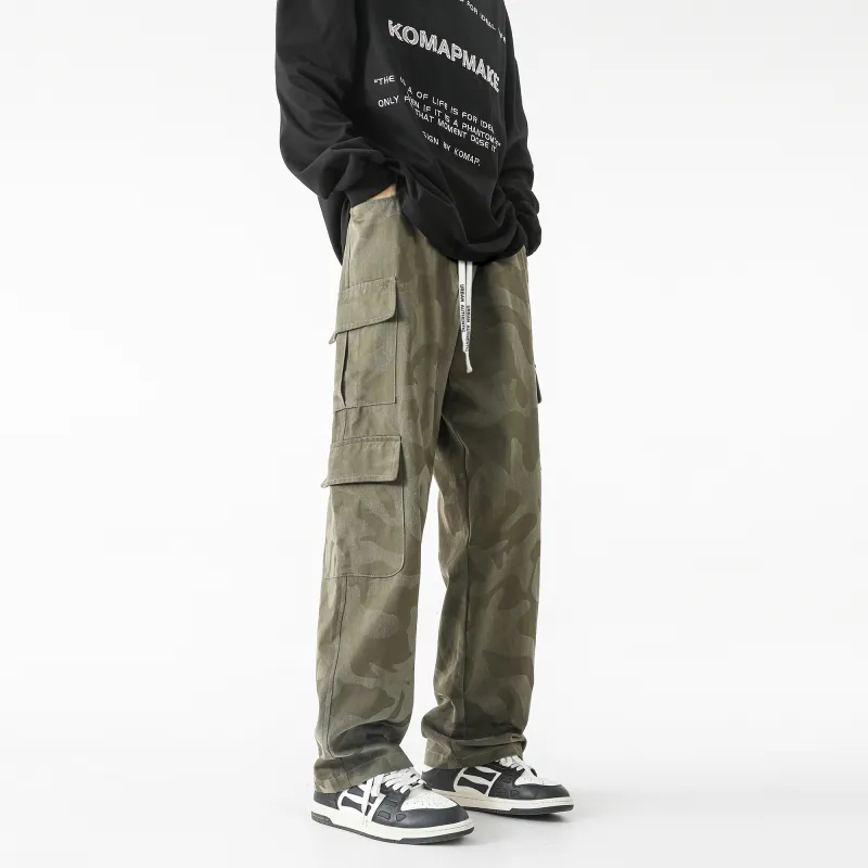 PAINT STAIN Casual Pants Unisex-9