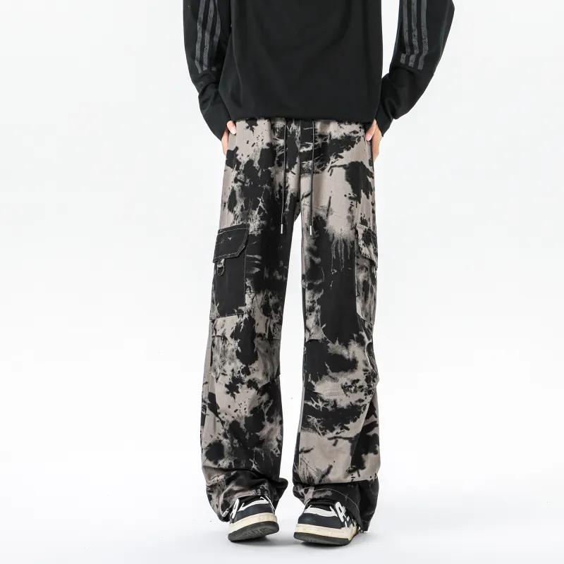 URBAN AUTHENTIC Casual Pants Unisex Camouflage-1